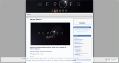 Desktop Screenshot of heroesbrasilblog.wordpress.com