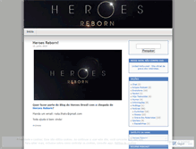 Tablet Screenshot of heroesbrasilblog.wordpress.com