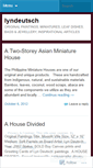 Mobile Screenshot of lyndeutsch.wordpress.com