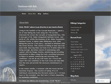 Tablet Screenshot of outdoorswithbob.wordpress.com