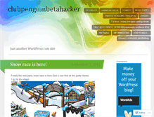 Tablet Screenshot of clubpenguinbetahacker.wordpress.com