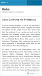 Mobile Screenshot of oshobio.wordpress.com
