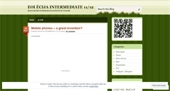 Desktop Screenshot of eoiecijaintermediate1112.wordpress.com