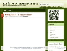 Tablet Screenshot of eoiecijaintermediate1112.wordpress.com