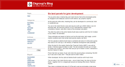Desktop Screenshot of ckgroupck.wordpress.com