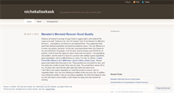Desktop Screenshot of nichekalisekask.wordpress.com