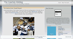 Desktop Screenshot of iamcoach.wordpress.com