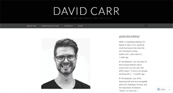 Desktop Screenshot of davidbcarr.wordpress.com