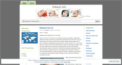 Desktop Screenshot of pediatricinfo.wordpress.com