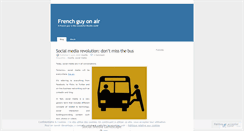 Desktop Screenshot of frenchguyonair.wordpress.com