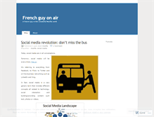 Tablet Screenshot of frenchguyonair.wordpress.com