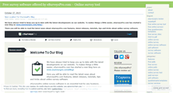 Desktop Screenshot of esurveyspro.wordpress.com