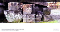 Desktop Screenshot of lettersonthewind.wordpress.com