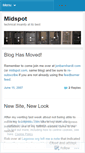 Mobile Screenshot of midspot.wordpress.com