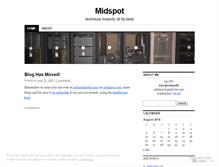 Tablet Screenshot of midspot.wordpress.com