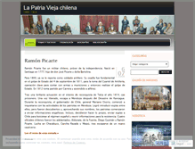 Tablet Screenshot of patriavieja.wordpress.com