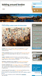 Mobile Screenshot of kiddingaroundlondon.wordpress.com
