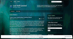 Desktop Screenshot of lexisoftuk.wordpress.com