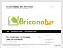 Tablet Screenshot of hacerbricolaje.wordpress.com