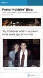 Mobile Screenshot of pastorhobbins.wordpress.com