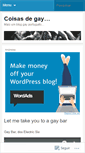Mobile Screenshot of coisasdegay.wordpress.com