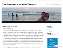 Tablet Screenshot of coredirection.wordpress.com