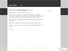Tablet Screenshot of majii.wordpress.com
