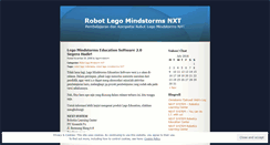 Desktop Screenshot of legomindstorm.wordpress.com