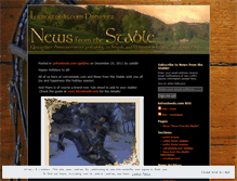 Tablet Screenshot of lotrosteeds.wordpress.com