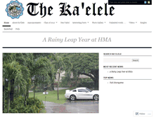 Tablet Screenshot of kaelele.wordpress.com