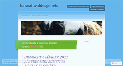 Desktop Screenshot of harasduvaldesgenets.wordpress.com