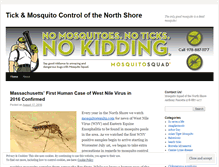 Tablet Screenshot of mosquitosquadnorthshore.wordpress.com