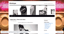 Desktop Screenshot of lifeishype.wordpress.com