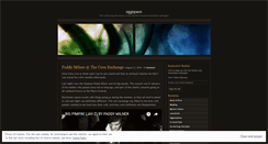 Desktop Screenshot of eggplantinspace.wordpress.com