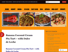 Tablet Screenshot of culinarythrillseekers.wordpress.com