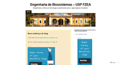 Desktop Screenshot of biossistemas.wordpress.com