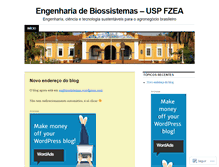 Tablet Screenshot of biossistemas.wordpress.com