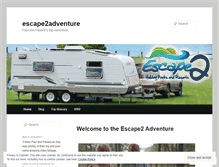 Tablet Screenshot of escape2adventure.wordpress.com