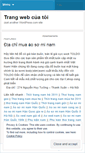 Mobile Screenshot of giaythoitrangnam.wordpress.com