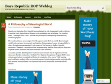 Tablet Screenshot of boysrepublicrop.wordpress.com