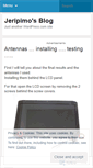 Mobile Screenshot of jeripimo.wordpress.com