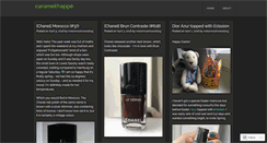 Desktop Screenshot of caramelfrappe.wordpress.com
