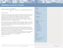 Tablet Screenshot of blogdeklaracuadrado.wordpress.com