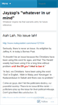 Mobile Screenshot of jayzap2008.wordpress.com
