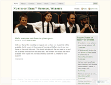 Tablet Screenshot of northofheremusic.wordpress.com
