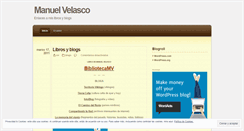 Desktop Screenshot of manuelvelasco.wordpress.com