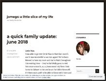 Tablet Screenshot of jomegs.wordpress.com