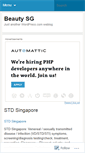 Mobile Screenshot of beautysg.wordpress.com