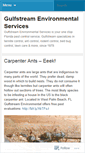Mobile Screenshot of gulfstreambugs.wordpress.com