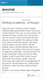 Mobile Screenshot of dancindr.wordpress.com